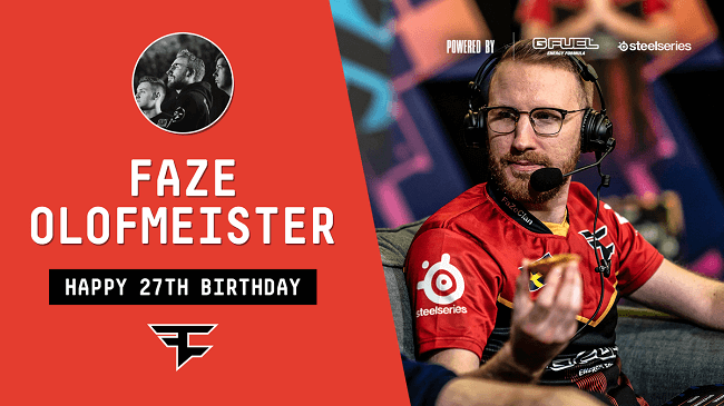 Olofmeister มือปืนท็อปฟอร์ม ระดับโลก Olofmeister มือปืนท็อปฟอร์ม ระดับโลก